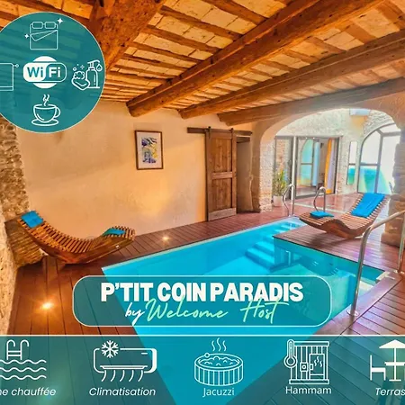 度假居 P'tit Coin Paradis , Jacuzzi Piscine Chauffee *